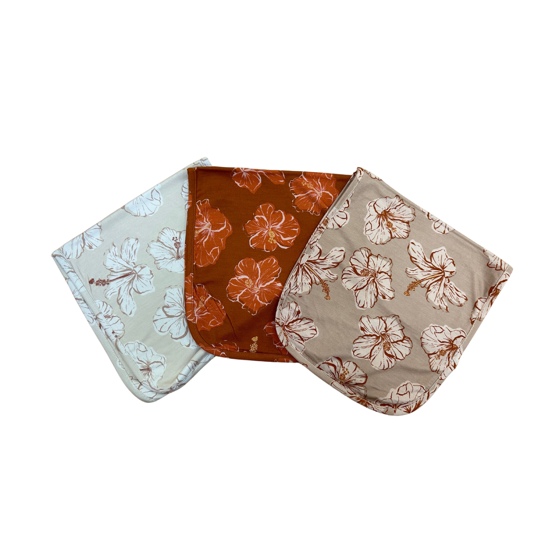 Oh Opihi 3PK Burp Cloth