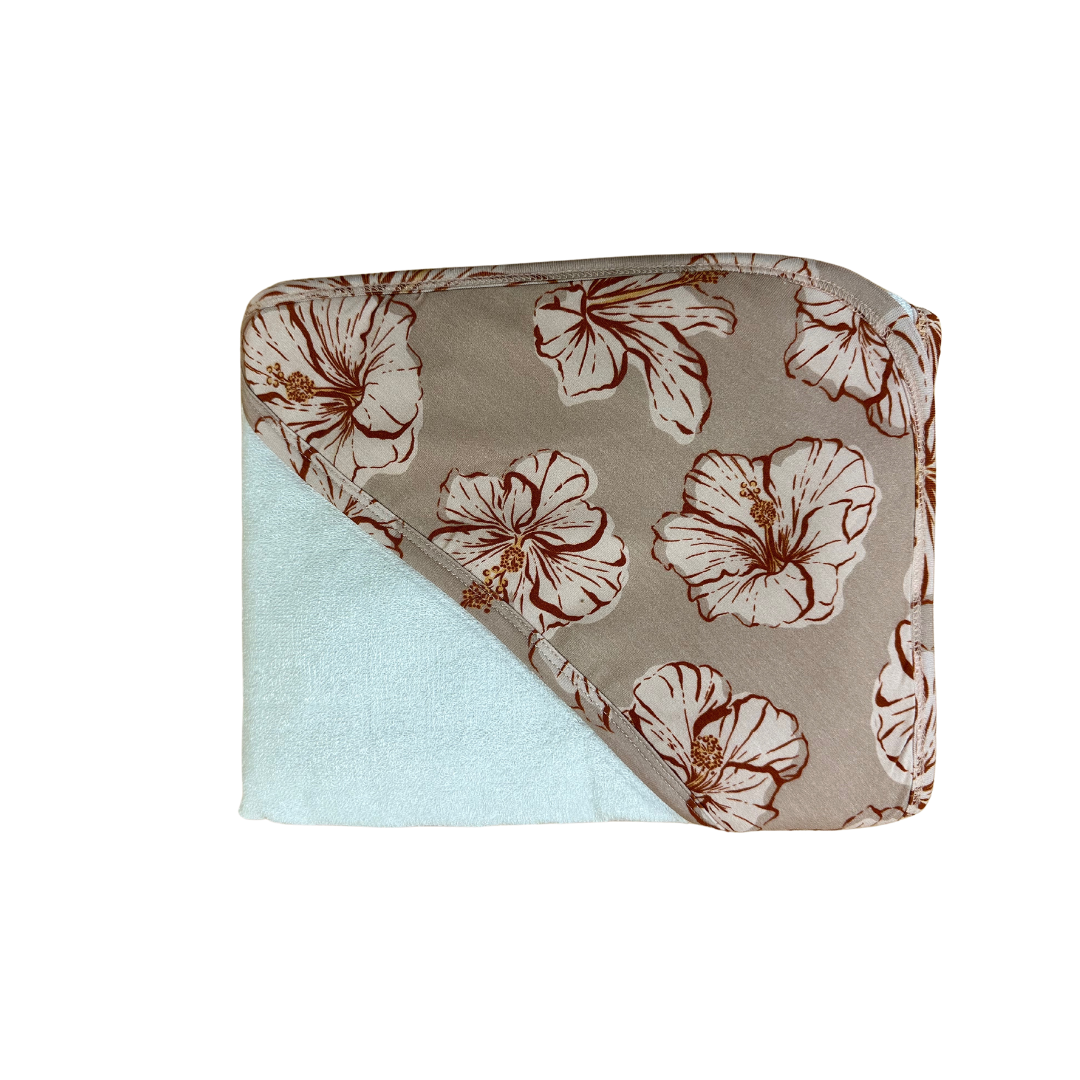 Hibiscus Honey Hooded Bath Towel